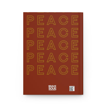 Peace Hardcover Journal