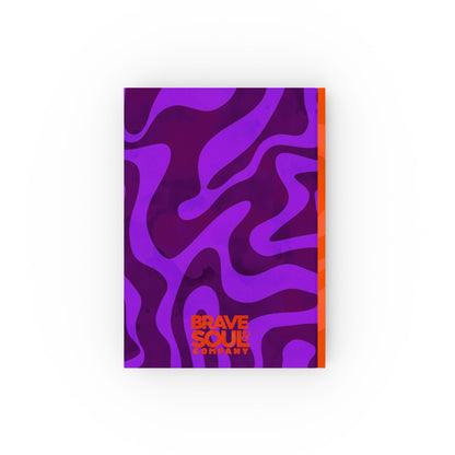 Brave Soul Hard Backed Journal - Artistic Design for Inspiration and Creativity