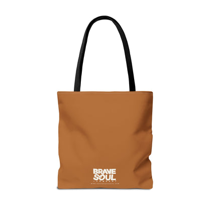 Worth Tote Bag ( brown)